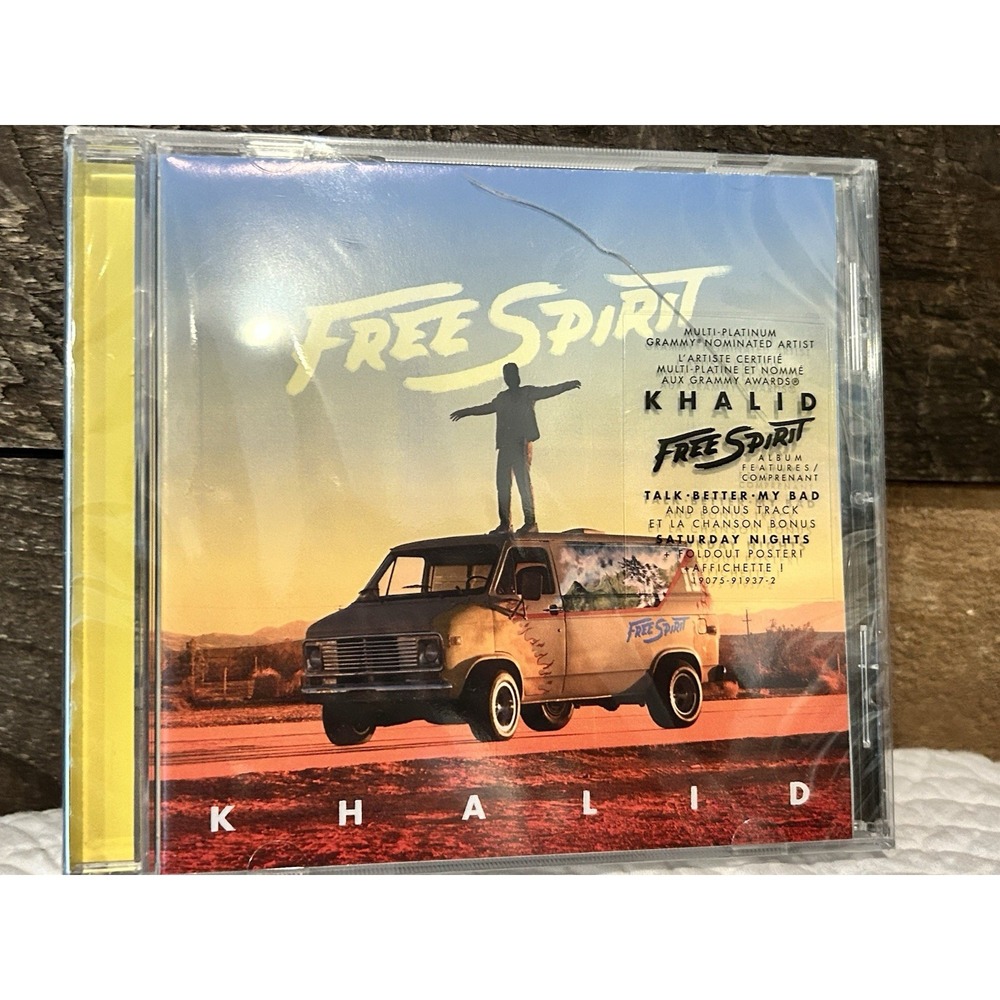 Khalid - Free Spirit CD - NEW and SEALED - **CRACKED CASE**